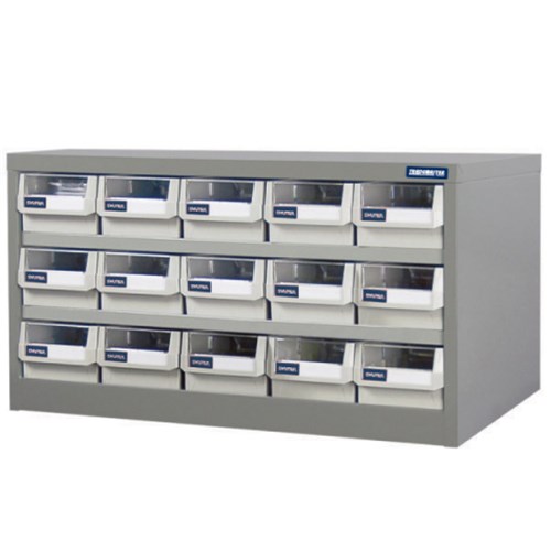 TRADEMASTER PARTS CABINET (METAL HD SERIES) - 15 DRAWERS