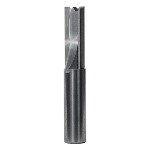 TWO FLUTE - SOLID CARBIDE - STRAIGHT BIT WITH 6.35mm (1/4