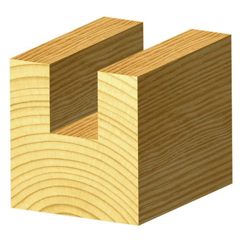 RIP & SLOTTER BIT - SOLID CARBIDE 6.35mm X 38.1mm