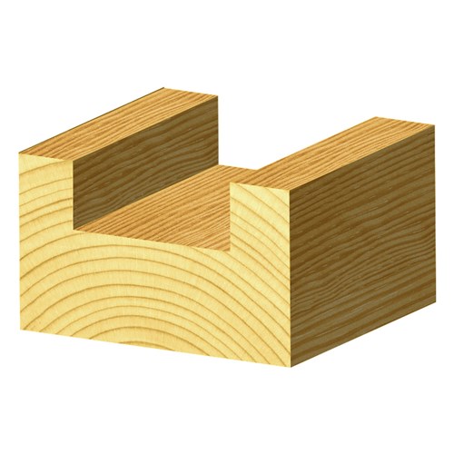 HINGE MORTISE BIT WITH 6.35mm (1/4