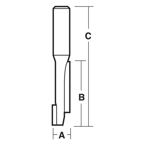 STAGGERED TIP WITH 12.7