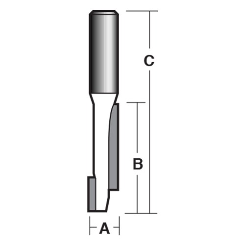 STAGGERED TIP WITH 12.7