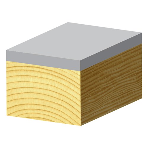 COMBINATION FLUSH TRIMMING & DRILLING BIT - SINGLE FLUTE HIGH SPEED STEEL (WITH PILOT) 12.7mm X 115m