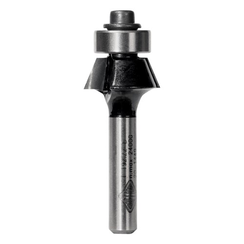 BEVEL TRIMMING BIT - HANDYMAN RANGE - CARBIDE TIPPED 17.7mm X 6.35mm X 44.4mm