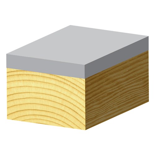 THREE FLUTE FLUSH TRIMMING BIT - SOLID CARBIDE 60mm