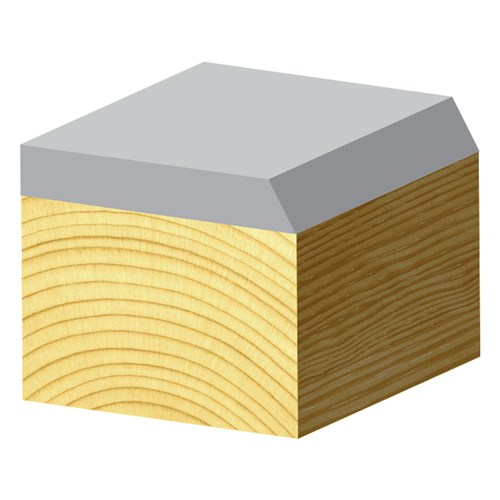 HIGH PERFORMANCE PROFESSIONAL RANGE - 4 FLUTES - CARBIDE TIPPED FLUSH - TA 3