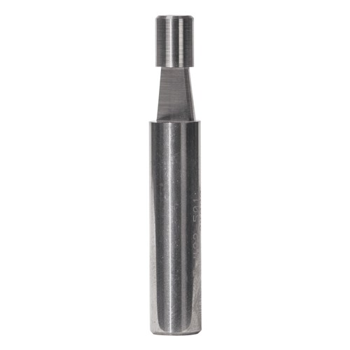 SINGLE FLUTE 7° BEVEL TRIMMING BIT - SOLID CARBIDE 4.8mm X 12.7mm X 38.1mm
