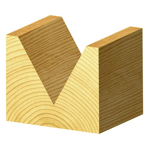 60° VEE GROOVE BIT 25.4mm X 22.4mm X 70mm