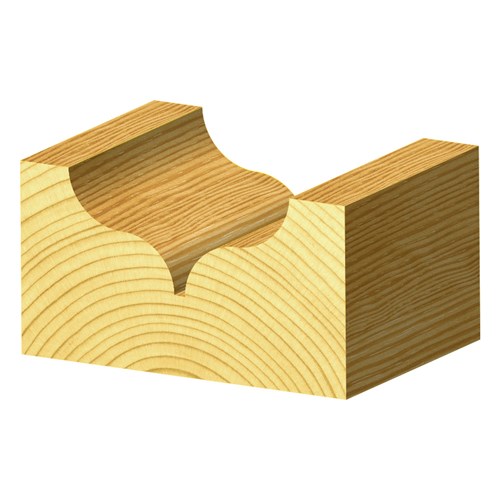 FINE POINT OGEE BIT 20.7mm X 13mm X 57.1mm X 4.8mm