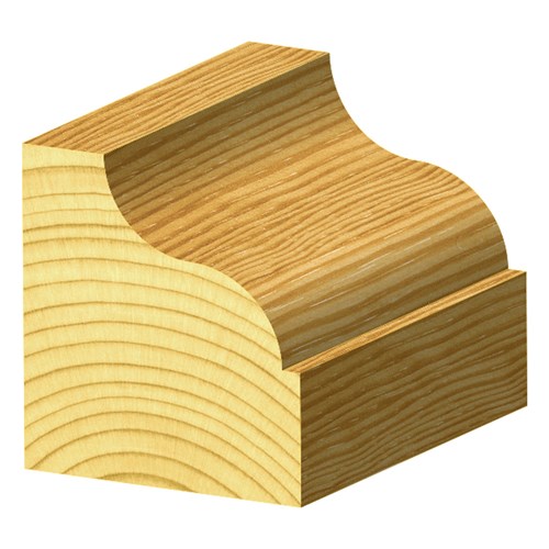 FINE POINT OGEE BIT 20.7mm X 13mm X 57.1mm X 4.8mm