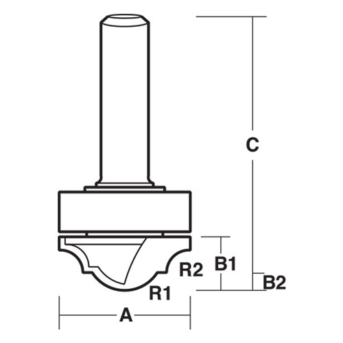 TRADITIONAL CLASSICAL BITS - 35mm X 14.3mm X 4.8mm X 73mm X 10.3mm X 6mm