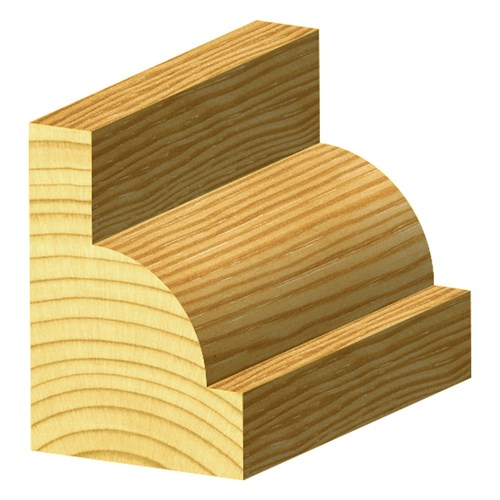 BEADING BIT - WIDE FLAT BOTTOM 19mm X 11.1mm X 44.4mm X 3.2mm