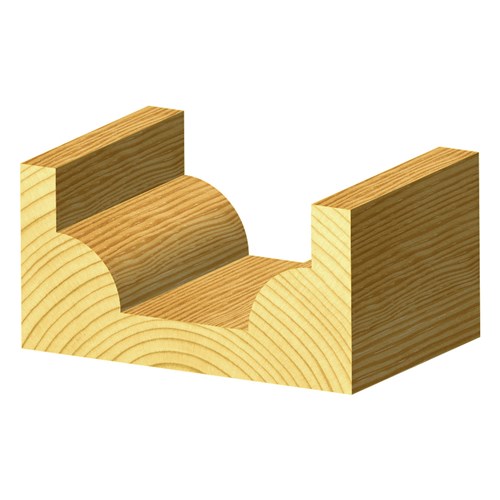 BEADING BIT - WIDE FLAT BOTTOM 19mm X 11.1mm X 44.4mm X 3.2mm