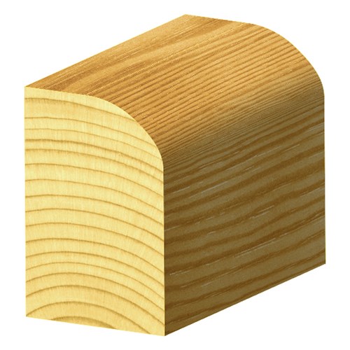 EXTENDED ROUNDING OVER BIT -  WITH BEARING 38.7mm X 12.7mm X 25mm X 80mm X 13mm