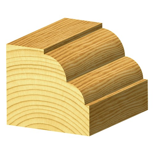 DOUBLE BEADING BIT - CARBIDE TIPPED 35mm X 17.4mm X 70mm X 4.8mm X 6.35mm