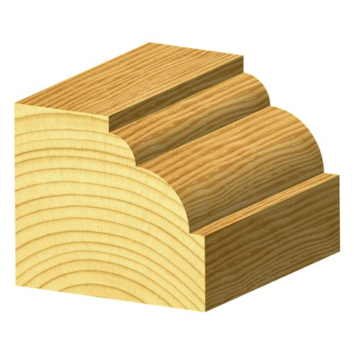 DOUBLE BEADING BIT - CARBIDE TIPPED 31.8mm X 13.3mm X 50.8mm X 6.4mm 3.2mm