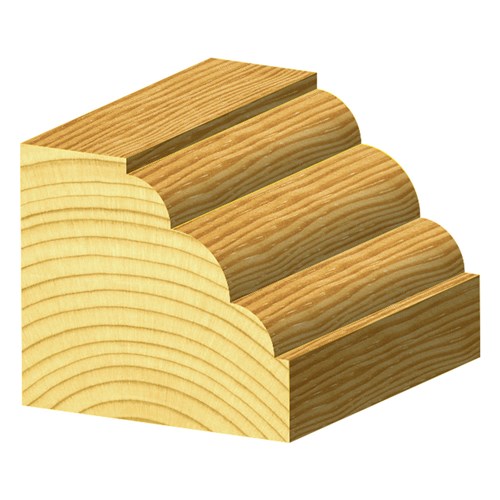 TRIPLE BEADING BIT - CARBIDE TIPPED 44.4mm X 22.2mm X 82mm X 4.8mm X 6.35mm