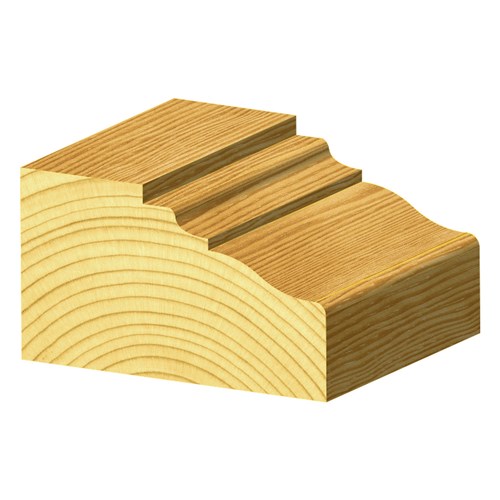 EDGE & DRAW FACE BIT - CARBIDE TIPPED 66mm X 18mm X 76mm