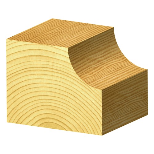 COVE BIT - HIGH SPEED STEEL 25mm X 19mm X 50.8mm X 9.5mm