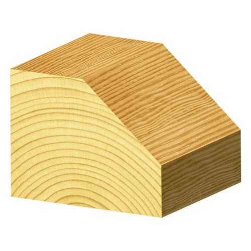 CHAMFERING BIT - CARBIDE TIPPED - 45° ANGLE 30.2mm X 18mm X 49.5mm