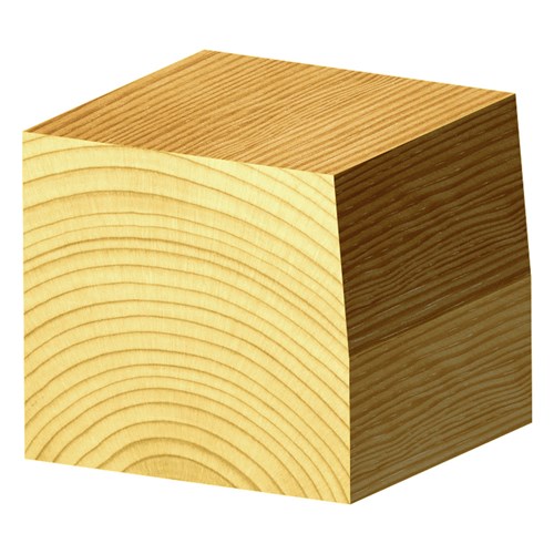 CHAMFERING BIT - CARBIDE TIPPED - 5° ANGLE FORM VERTICAL 18.5mm X 36.1mm X 36mm X 92.1mm