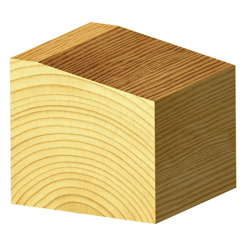 CHAMFERING BIT - CARBIDE TIPPED - 80° ANGLE FROM VERTICAL 40mm X 14.3mm X 2.4mm X 50.8mm