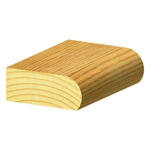 BULL NOSE RADIUS BIT - WITH BEARING 21.4mm X 12.7mm X 5.5mm X 63.5mm