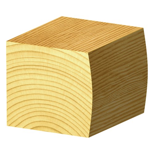 HALF BULL NOSE RADIUS BIT - CARBIDE TIPPED 25.4mm X 30mm X 36mm X 92mm X 45mm