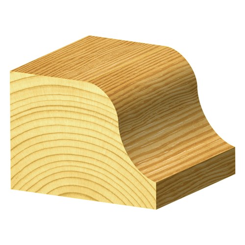 ROMAN OGEE BIT - HIGH SPEED STEEL 19mm X 12.7mm X 47mm X 4mm