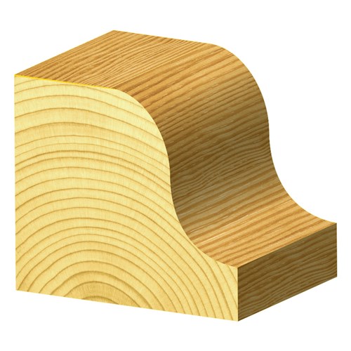 ROMAN OGEE BIT - CARBIDE TIPPED 38.1mm X 19mm X 60mm X 6.35mm