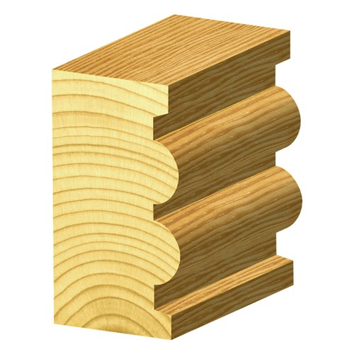 DOUBLE REED BIT - CARBIDE TIPPED 21.6mm X 15.9mm X 5.5mm X 70mm