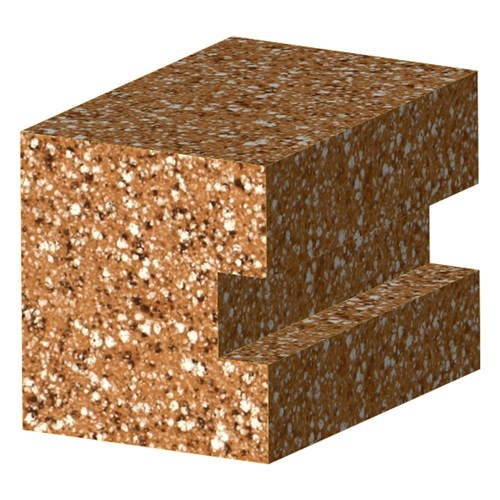 SOLID SURFACE BIT - FACE INLAY (CARBIDE TIPPED) 25.4mm X 66mm X 1.6mm