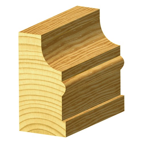 FACE MOULDING BIT - CARBIDE TIPPED 17.8mm X 31.8mm X 33mm X 86mm