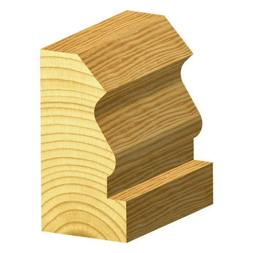 FACE MOULDING BIT - CARBIDE TIPPED 44.5mm X 38.1mm X 102mm