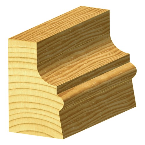 FACE MOULDING BIT -CARBIDE TIPPED 12.7mm X 31.8mm X 33mm X 86mm