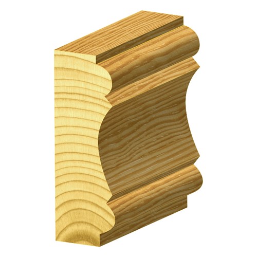 FACE MOULDING BIT - CARBIDE TIPPED 25.4mm X 47.6mm X 102mm