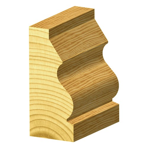 FACE MOULDING BIT - CARBIDE TIPPED 44.4mm X 48mm X 105mm