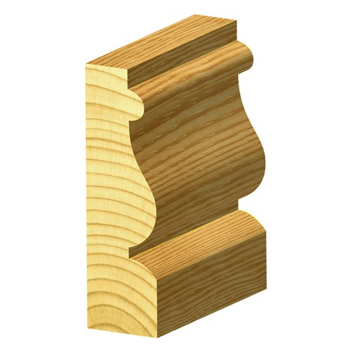 FACE MOULDING BIT - CARBIDE TIPPED 28.6mm X 41.3mm X 96.5mm