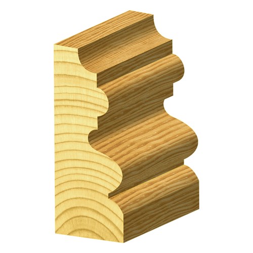 FACE MOULDING BIT - CARBIDE TIPPED 41.3mm X 44.5mm X 98mm