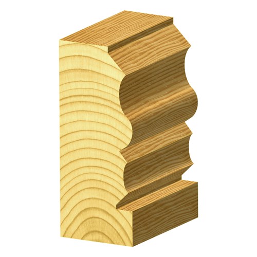 FACE MOULDING BIT - CARBIDE TIPPED 28.6mm X 57.1mm X 111.5mm
