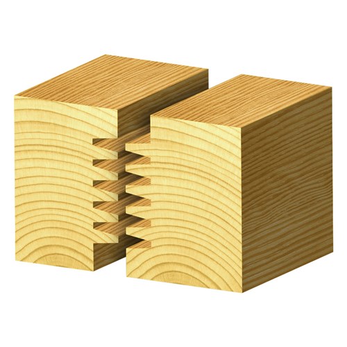 FINGER JOINT BIT - CARBIDE TIPPED 40mm X 30mm X 98.6mm