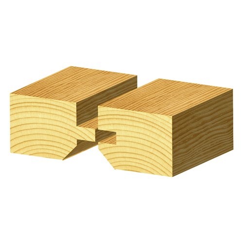 TONGUE & GROOVE BITS FOR WALL PANEL - CARBIDE TIPPED (SLOT CUTTER)