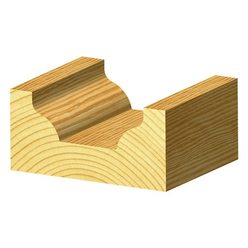 ELLIPTICAL BEADING WIDE FLAT BOTTOM BIT - CARBIDE TIPPED 30.5mm X 11mm X 62mm X 9.5mm