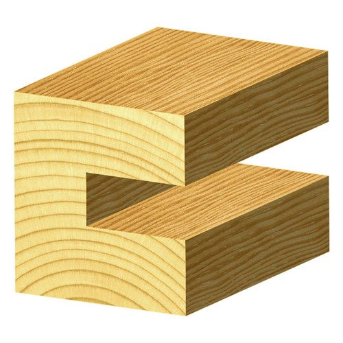 FOUR FLUTE SLOTTING CUTTER ASSEMBLY (TA 4) - CARBIDE TIPPED 2mm