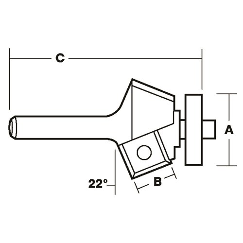 R756_22_Deg_Bevel_Trimming_Bits_Drawing