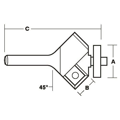 R757_45_Deg_Bevel_Trimming_Bits_Drawing