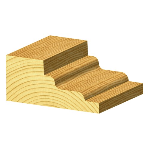 RAISED PANEL BIT - CARBIDE TIPPED 60.3mm X 24.4mm X 17.3mm X 72.1mm