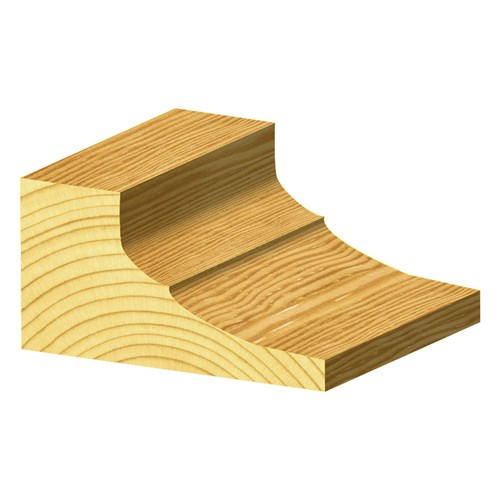 RAISED PANEL BIT - CARBIDE TIPPED 72mm X 25.4mm X 19mm X 76mm