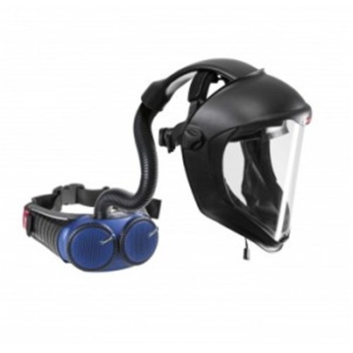 air hood face shield PAPR kit (powered air purifying respirator)