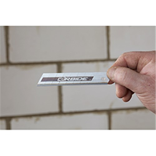 STANLEY® FATMAX® CARBIDE SNAP OFF BLADES 18mm - 5 PACK